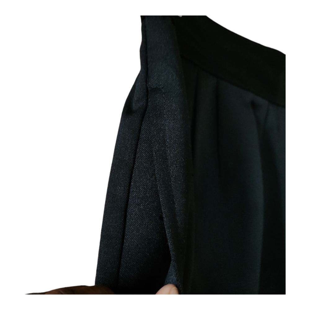 Vintage Slim Petite Black Dress Pants - Picture 2 of 4